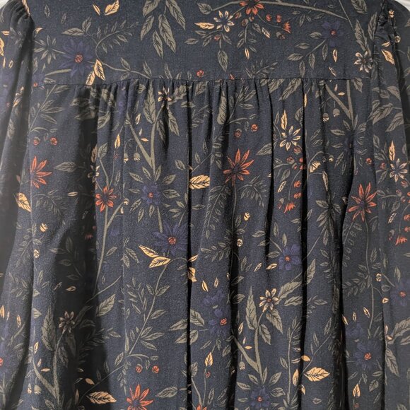 Ag Adriano Goldschmied | Savannah Floral Tie Neck Top - Picture 7 of 9